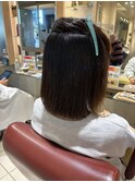 髪質改善ストレート