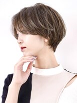 インセプション 銀座(INCEPTION) 前下がりショート・ボブ/パーマ/前髪なし/30代/40代/50代/長め