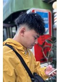 ツイストパーマフェード