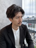 ロンドアベニール 北千住(Lond avenir)&nbsp;スペインカールフェザーパーマフェードメンズツイストメンズ