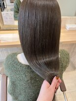 ルーム 郡山店(ROOM)&nbsp;赤みゼロ♪オリーブグレージュ×髪質改善トリートメント◎