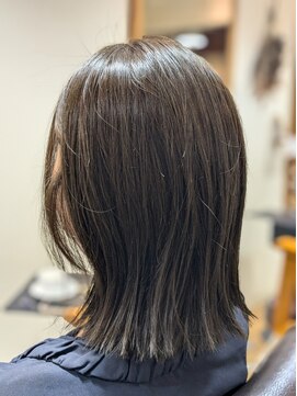 シルフ 武蔵小金井店(sylph) 外はねボブ × 寒色系カラー