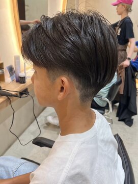 グッドタイムエフティフィフス 横浜西口(GoodTimes ft.fifth) 横浜ニュアンスパーマ毛流れセンターパートフェザーパーマ30代◆