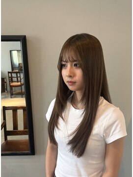 カット アトリエ ルームスリー(cut atelier room3) オリーブベージュ