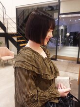 フィルドール 大分明野店(fild'or) 【柔らかな質感】縮毛矯正×ボブスタイル