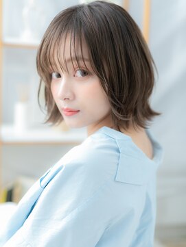 カバーヘア 上尾西口店(COVER HAIR) シースルー前髪小顔くびレイヤーミニマルボブh4上尾20代30代40代