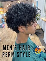 スカイ(SKY)&nbsp;ツイスパ/波巻き/眉毛/バーバー/ニュアンスパーマ/ブリーチ