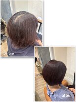 ビズヘアー マシェリ(bisou hair macherie)&nbsp;白髪ガ気にならないカラー