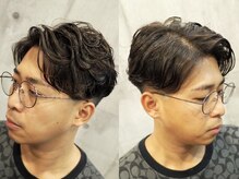 爽やか×色気　大人のニュアンスパーマ