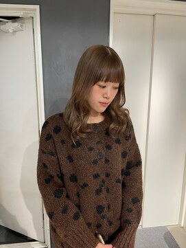 透明感たっぷりmilk tea beige