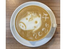 アジュ(aju)の雰囲気（施術中にカフェのドリンクがご注文いただけます。）