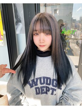 ガルボ ヘアー(garbo hair) 艶髪 ハイトーンカラー デザインカラー