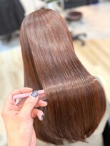 ソヨン 平塚店(SOYON)&nbsp;ワインレッド×髪質改善〇平塚