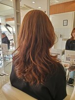 アール 滝ノ水店(#arl) コテ巻きセミロングヘア