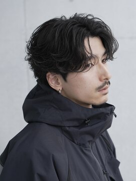 レタッチ バイ フィフス 銀座(RETOUCH by fifth) 銀座シャドウパーマツイストスパイラルパーマセンターパート眉毛