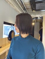 ジュベ(juve.) 大分ショートボブ顔周りレイヤーカット髪質改善カラー