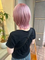 カケ(kake)&nbsp;【ブリーチ２回】ピンク×レイヤーデザイン