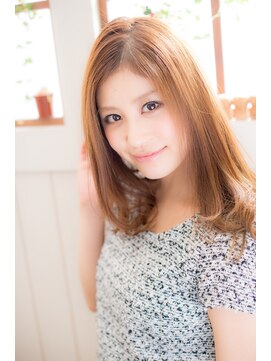 ミエルヘアーエスト 新宿店(mielhair est) 艶感がセクシーなスモーキーパールアッシュ【mielhair新宿】