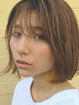 ジーナハーバー(JEANA HARBOR) 【jeanahabor表参道 関根慶介】シースルーやわらかボブ☆