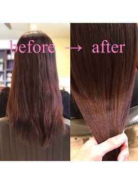 オハナ(ohana) 【ohana 表参道】これがケラチントリートメントの実力です。