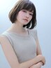 カット＋リタッチカラー（2ヵ月以内）白髪染め対応可￥8800
