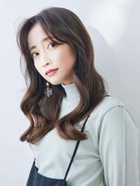 クロードモネエイチツーオーアヴェダ 東京駅ビルTOKIA(CLAUDEmonet H2O AVEDA)&nbsp;マロンベージュ/Aラインボブ/かきあげ[東京/東京駅丸の内]