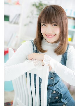 ヘアアンドビューティー ミック(Hair & Beauty miq) ニュアンスカラーでうる艶髪♪ツヤ髪鎖骨ミディアムc1