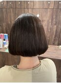 ◇髪質改善ストレート　柔らかボブ