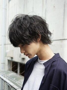 メンズヘアトーキョー(MEN'S HAIR TOKYO) ウルフ/パーマ/黒髪