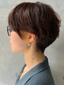 ギミック 自由が丘(gimmick) 大人かわいい 上品なマッシュショート インナーカラー