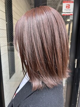 ハグ 横浜(HUG) ほんのりピンクブラウン☆