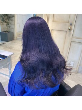 アソビセカンド 原宿(ASOBI 2nd) ロング/ブルーラベンダー