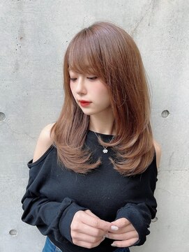 ロンド ロビン 栄(Lond robin) 【Lond robin】河野まい　レイヤー/韓国風/前髪 m