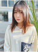 湿気に強いナチュラルストレート