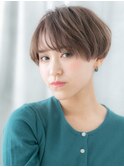 大人かっこいいくせ毛風刈り上げショートa古河20代30代40代