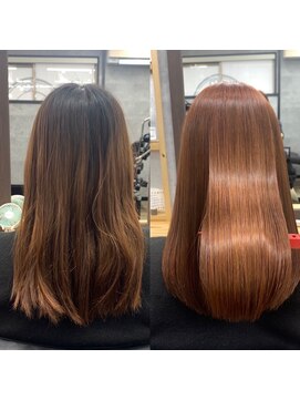 ナチュラル 岩切店(Natural) 艶髪カラー、髪質改善