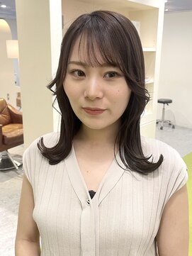 ギグス 栄店(gigs) 艶髪☆韓国ミディアムレイヤー