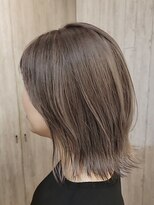 ヘアメイク アリエス 岩切店(HAIR MAKE aries) 【仙台 岩切 利府 多賀城 塩釜】ラベンダーパールグレージュボブ