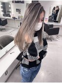 【枚方、高槻、梅田】ホワイトバレイヤージュ