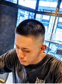 もりばやし指名　坊主フェード