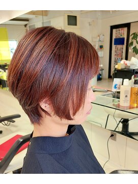 ノーマジーン(Norma jean) 大人ショートボブ丸みショートカットマッシュショート前髪あり