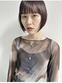 ショートボブアッシュブラウンオリーブブラウン20代30代40代50代