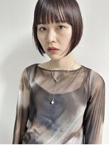 トリッカ 銀座(tricca)&nbsp;ショートボブアッシュブラウンオリーブブラウン20代30代40代50代