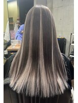 ガルボ ヘアー(garbo hair) #ハイトーン#デザインカラー#10代#20代#高知