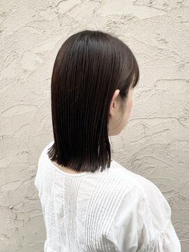 モップアップ(Mop up) 外はねスタイル