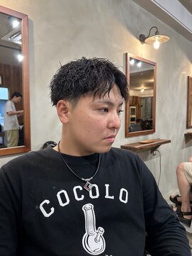 バーバー オールドランプ(BAR BER OLDLAMP) Twisted Spiral Perm ツイストスパイラルパーマ