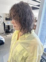 ゴットラトゥール(GOTTO LATOUR)&nbsp;ルーズパーマ/ブリーチカラー／ハイトーン／アッシュグレー