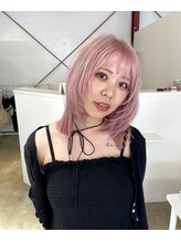 ブリックマウントヘアメイク(Blic mt hair make) ミルキーピンク
