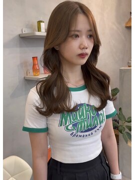 シーン(SCEN) Korean layer × Olive beige