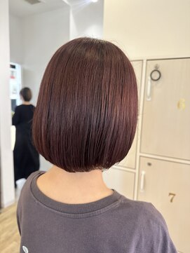 ジュエ ヘアー デザイン(Jue hair design) 秋先取りピンクブラウンカラー